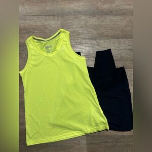 Athletic shirt and pants bundle